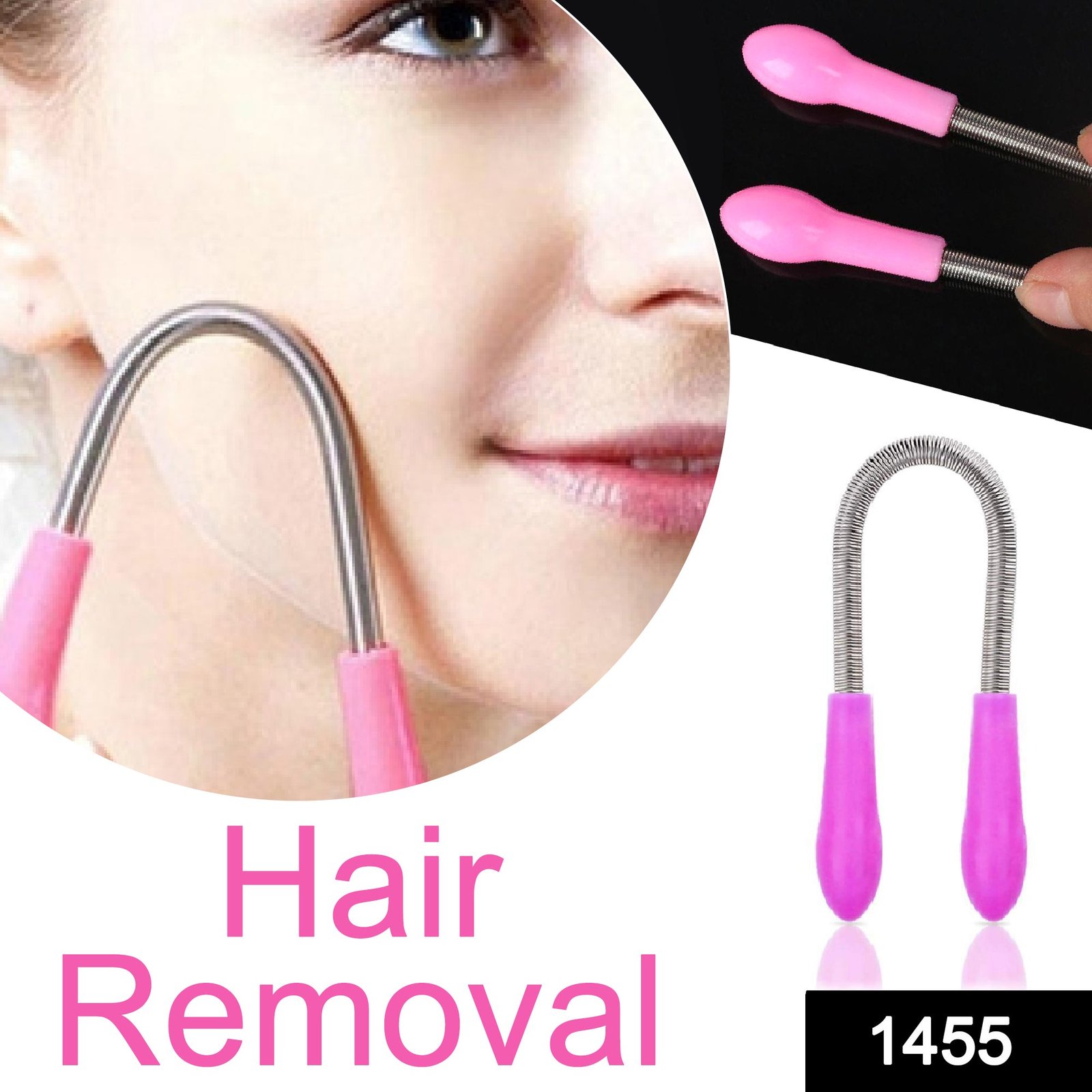 Facial Hair Remover Spring – Painless & Easy | Calm & Curl
