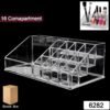 SKU_511f5004-bfc3-403b-82b2-6775cde0f41f Acrylic Makeup Organizer – 16 Clear Compartments for Cosmetics