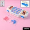 Kids Pencil Box with Built-in Tic Tac Toe Game – Fun & Durable