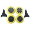 Garden Solar Light 4 Pc Sunflower Waterproof LED Pathway Stake Light (4 Pc Set)