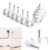 6MM Cable Clips – 100 Pc Wire Organizer for Walls | GlimmerHome