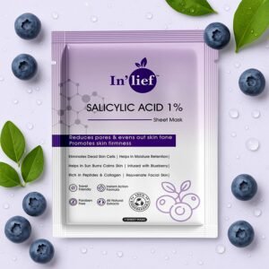 Salicylic Acid 1% Sheet Mask – Clarifies & Refines Pores