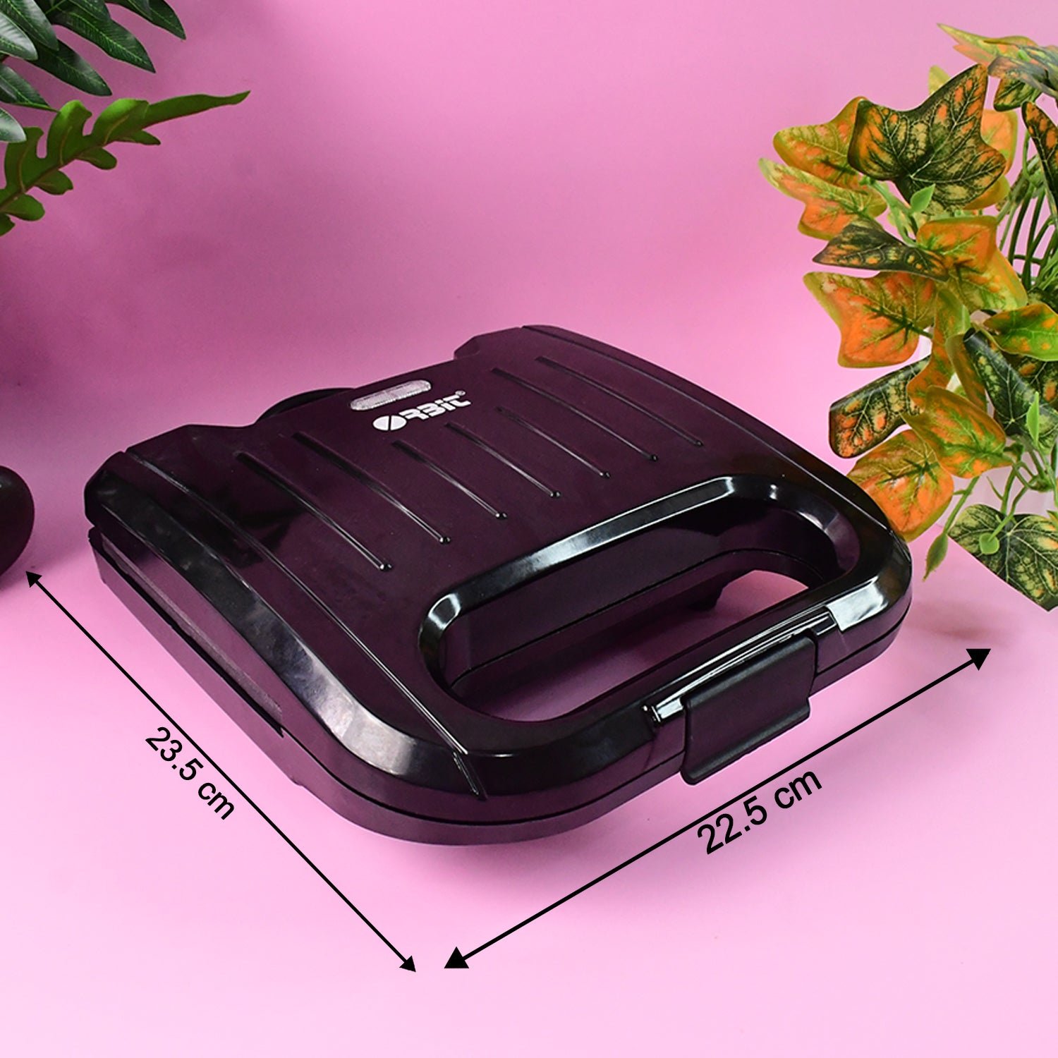 Sandwich Toaster – 800W Fast Toasting with Non-Stick Plates