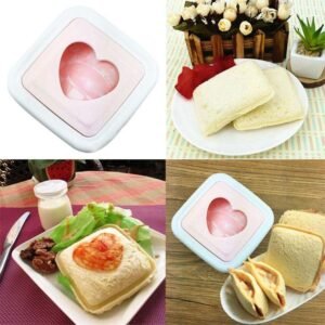 Heart Shape Sandwich Cutter – Kid-Friendly Bread Press Mold