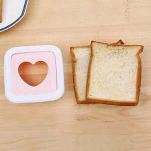 Heart Shape Sandwich Cutter – Kid-Friendly Bread Press Mold