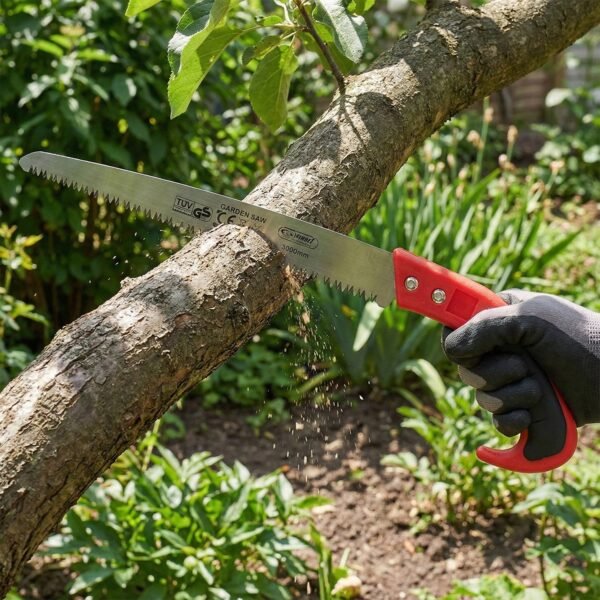 Garden Pruning Saw – Heavy-Duty 300mm Sharp Serrated Blade