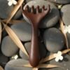 Wooden Head & Neck Scalp Massager – Handheld Stress Relief Tool