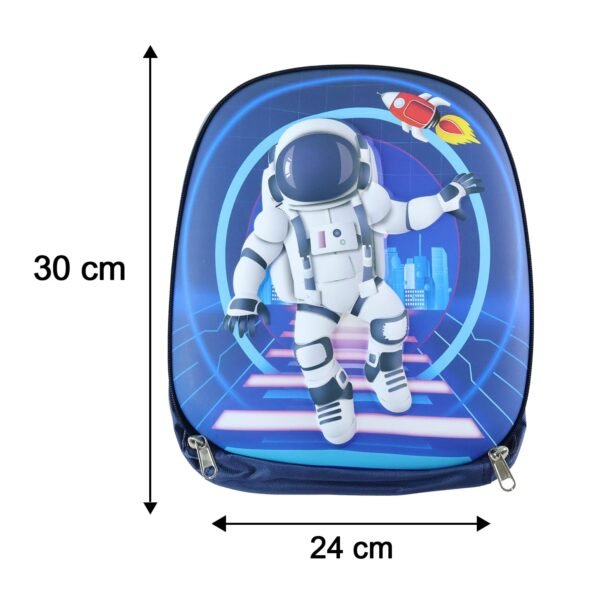 Kids School Backpack Sling Crossbody Bag Astronaut Print Hard Shell (1 Pc)