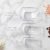 Multipurpose Plastic Scoop Set Clear Flour Coffee Sugar Grain Scoops (3 Pc Set)