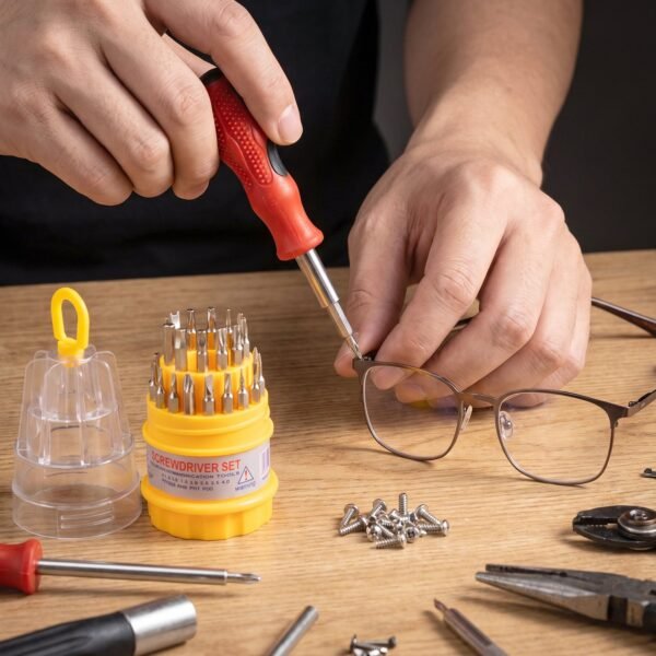 31 In 1 Precision Screwdriver Set Multi Bit Repair Tool Kit with Case (1 Set)