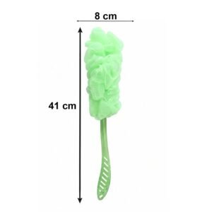 Long Handle Bath Loofah – 45cm Reach Back Scrubber | Mist & Relax