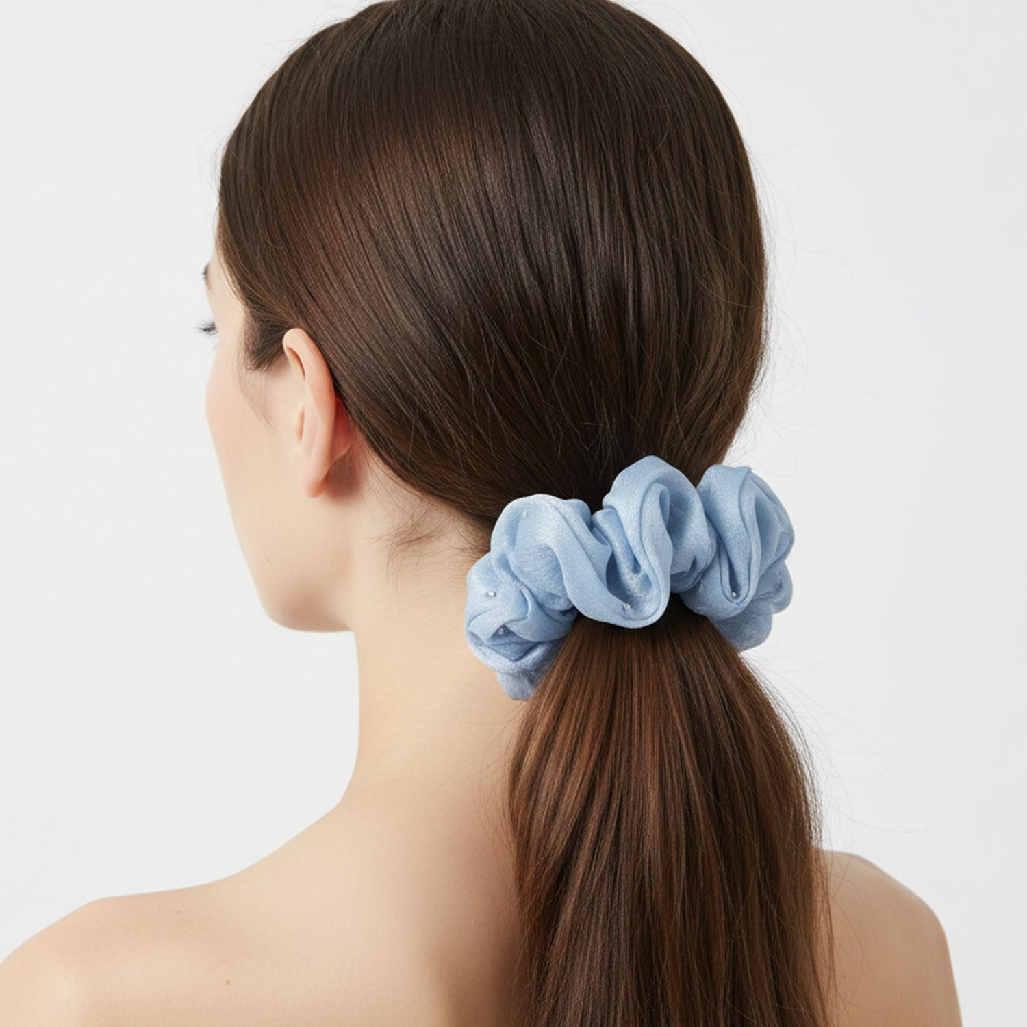 Soft Fabric Hair Scrunchie – Gentle, Stylish Hair Tie