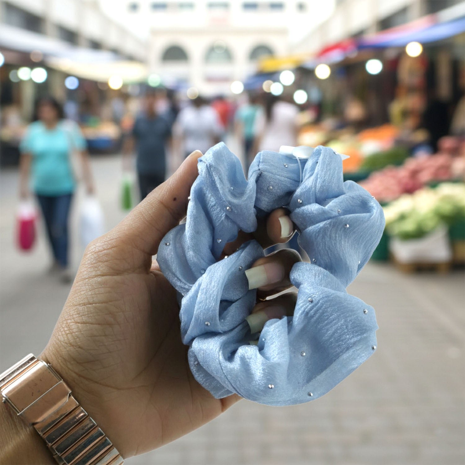Soft Fabric Hair Scrunchie – Gentle, Stylish Hair Tie