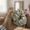 Soft Fabric Hair Scrunchie – Gentle Hold with Elegant Style