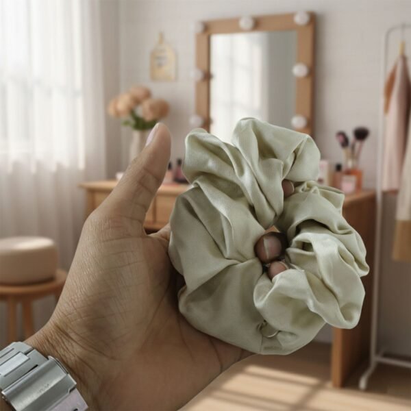 Soft Fabric Hair Scrunchie – Gentle Hold with Elegant Style