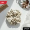 Soft Fabric Hair Scrunchie – Gentle Hold with Elegant Style