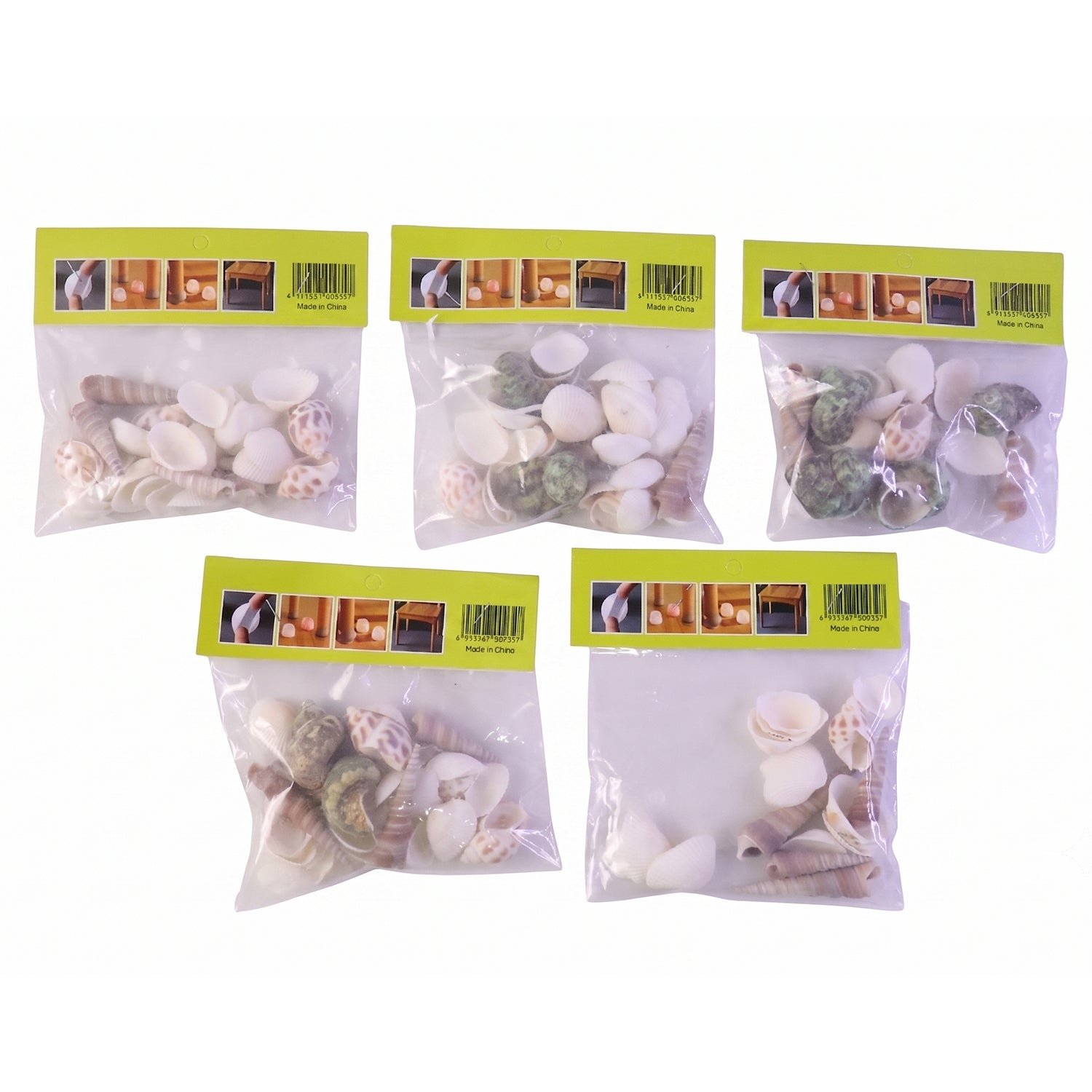 Natural Decorative Seashells Set – Coastal Charm for Home Decor