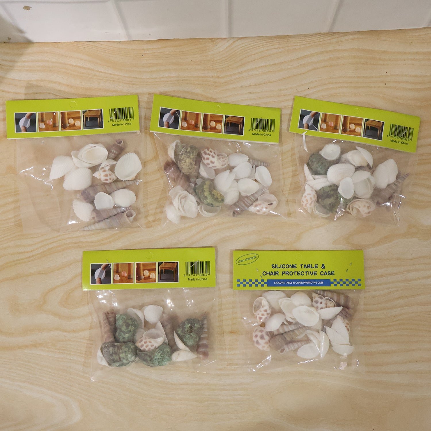 Natural Decorative Seashells Set – Coastal Charm for Home Decor