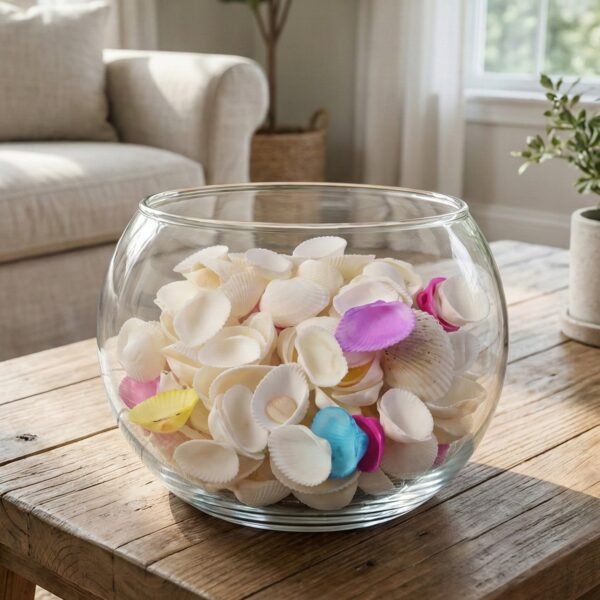 Decorative Seashells Set – Natural Vase Fillers for Home Decor