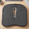 Comfort Memory Foam Ergonomic Seat Cushion for Office Chair (1 Pc)