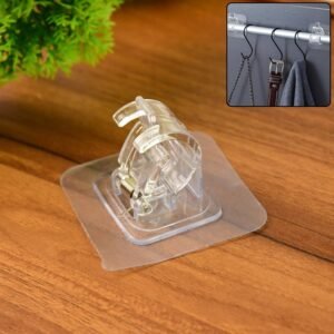Self-Adhesive Wall Hook – Heavy Duty & Easy to Install