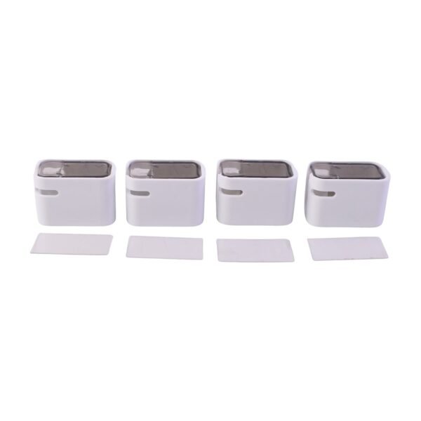 Self Adhesive Dustproof Toothbrush Holder – Space-saving Wall Mount