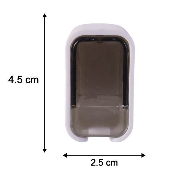 Self Adhesive Dustproof Toothbrush Holder – Space-saving Wall Mount