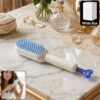 Self-Cleaning Hairbrush – Detangling Massage Comb | Velvet Wipe