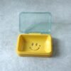 Plastic Soap Case with Cute Smiley Design – Travel Friendly & Hygienic