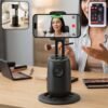 AI Face Tracking Mobile Holder – Hands-Free 360° Video Streaming