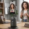 AI Face Tracking Mobile Holder – Hands-Free 360° Video Streaming