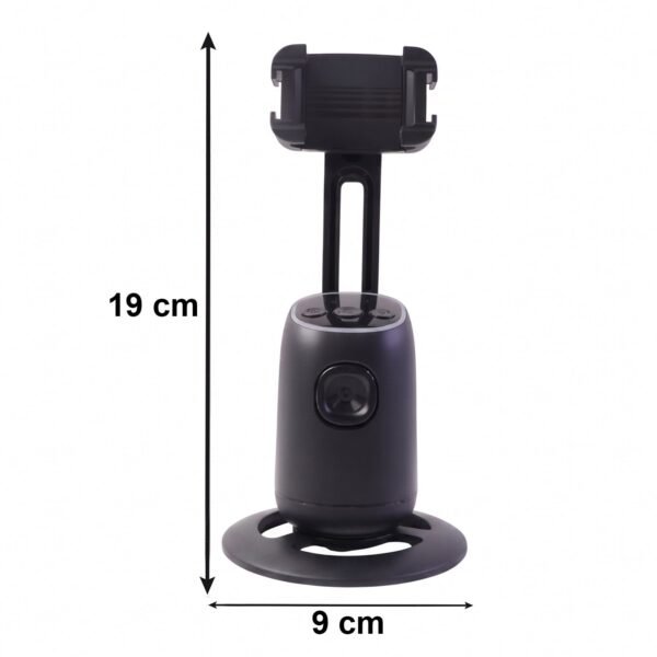 AI Face Tracking Mobile Holder – Hands-Free 360° Video Streaming
