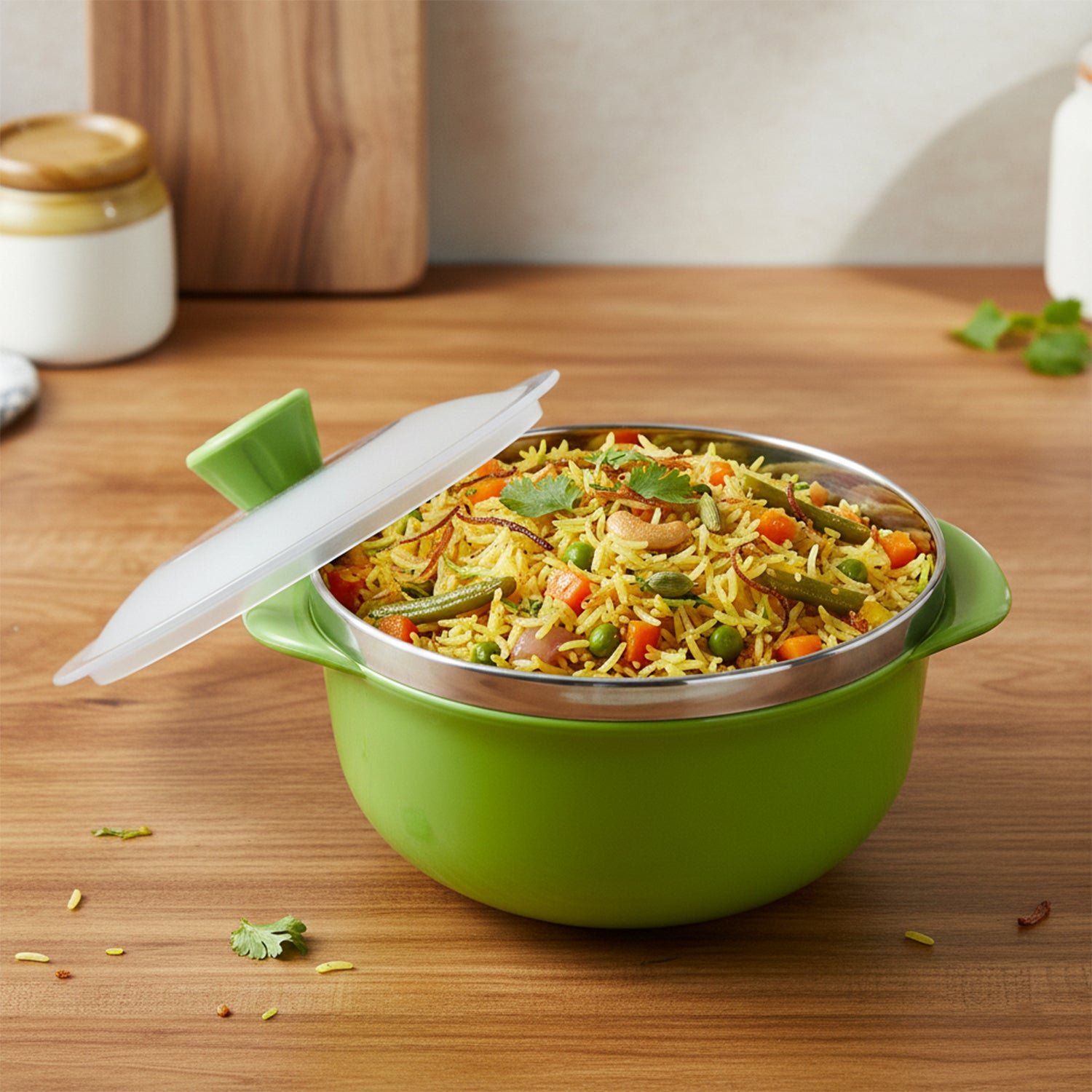Multipurpose Kitchen Serving Bowl Set – Durable & Stackable 3-Piece