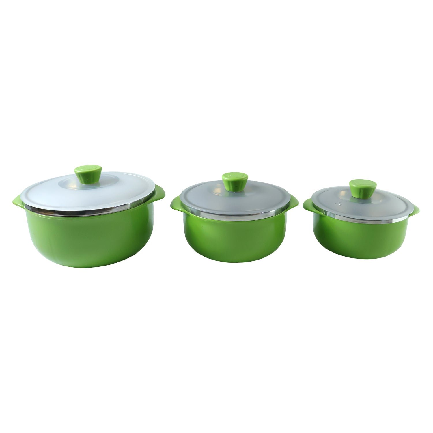 Multipurpose Kitchen Serving Bowl Set – Durable & Stackable 3-Piece