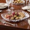 Crystal Glass Turtle with Plate Tray Set for Vastu and Home Decor (2 Pc Set)