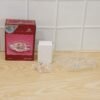 Crystal Glass Turtle with Plate Tray Set for Vastu and Home Decor (2 Pc Set)