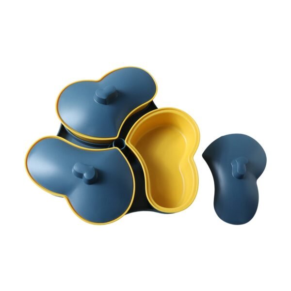 Multipurpose Snack Serving Tray with Lid – Elegant & Convenient