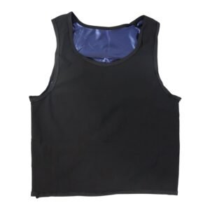Men’s Sweat Shaper Tank Top – Slim Fit Neoprene for Posture & Sweat