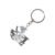 Om Namah Shivay Keychain – Durable Metal Spiritual Accessory