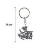 Om Namah Shivay Keychain – Durable Metal Spiritual Accessory