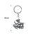 Om Namah Shivay Keychain – Durable Metal Spiritual Accessory
