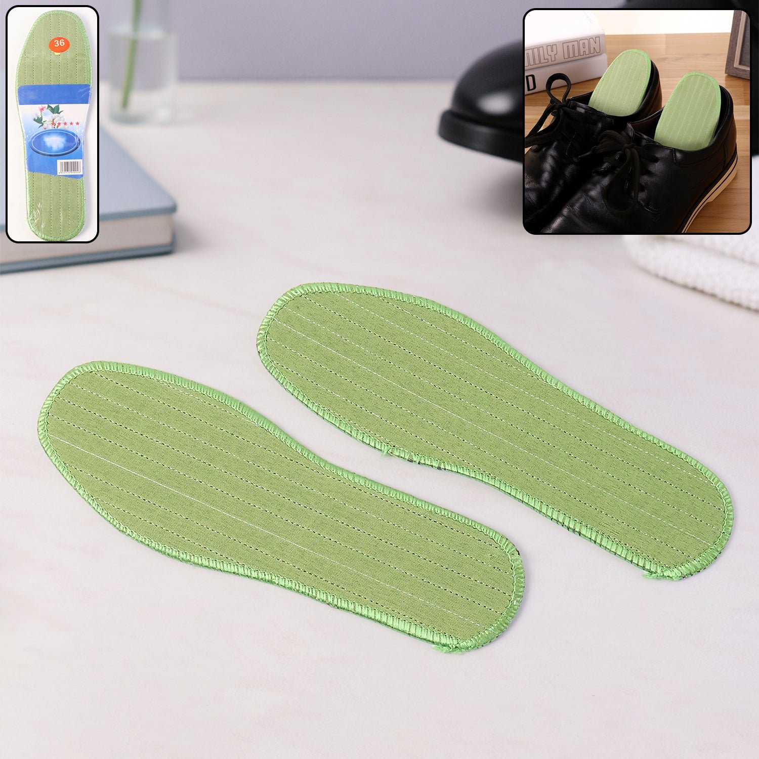 Comfort Shoe Insoles – Soft Cushioned Support for Size 36