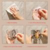 Self-Adhesive Wall Mount Slipper Holder – Space-Saving & Waterproof