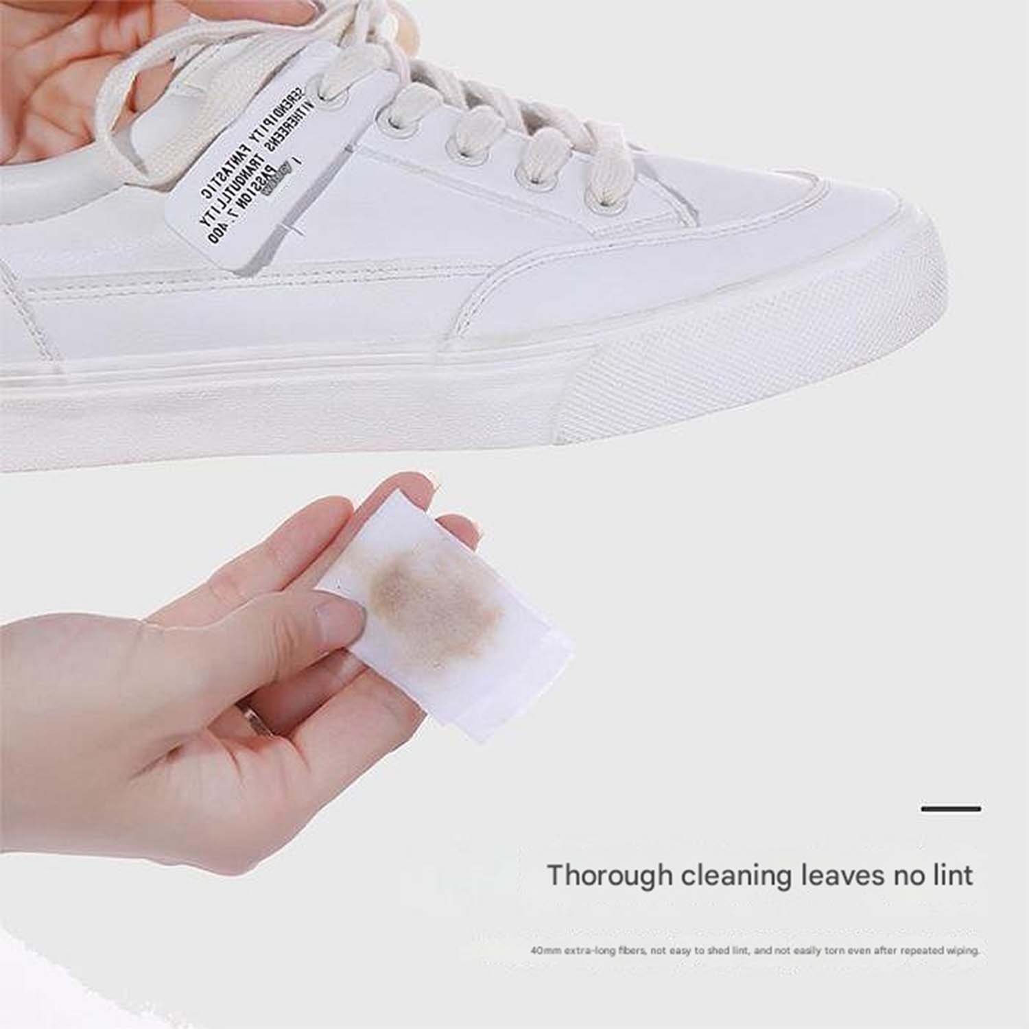 Shoe Cleaning Wipes – Portable 30-Pack for Effortless Shoe Care