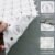 Bathroom Massage Mat – Anti-Slip Safety with Suction Cups (4-Pack)