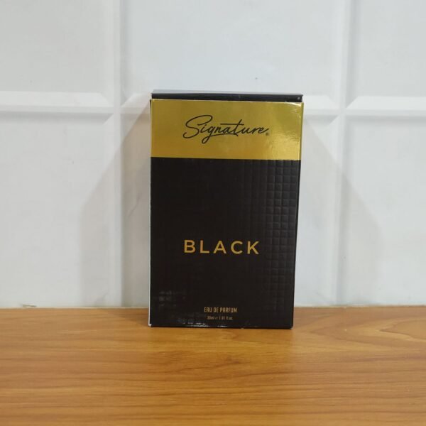 Signature Black Eau De Parfum – Long Lasting & Unisex Fragrance