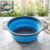 Foldable Silicone Strainer – Space-Saving Kitchen Drainer with Handles