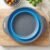 Foldable Silicone Strainer – Space-Saving Kitchen Drainer with Handles