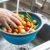 Foldable Silicone Strainer – Space-Saving Kitchen Drainer with Handles