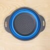 Foldable Silicone Strainer – Space-Saving Kitchen Drainer with Handles
